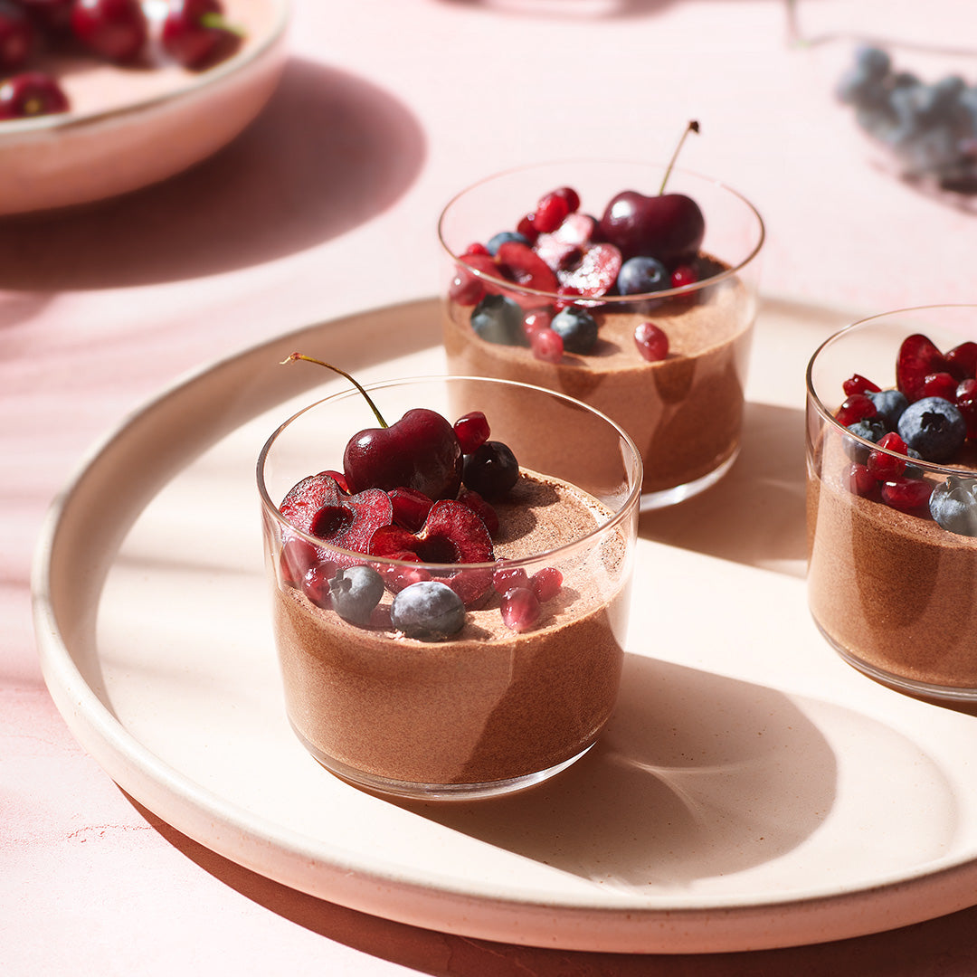 Aquafaba Chocolate Mousse