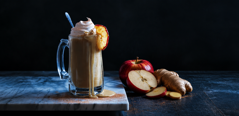 Warm Apple Ginger Smoothie