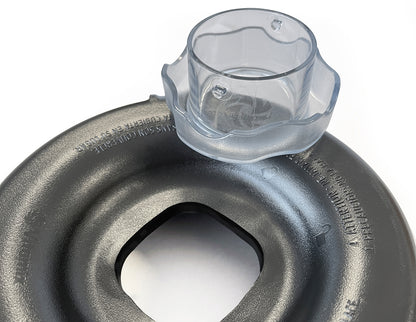 Lid and plug for 2.0L Low Profile Container-Versaflex