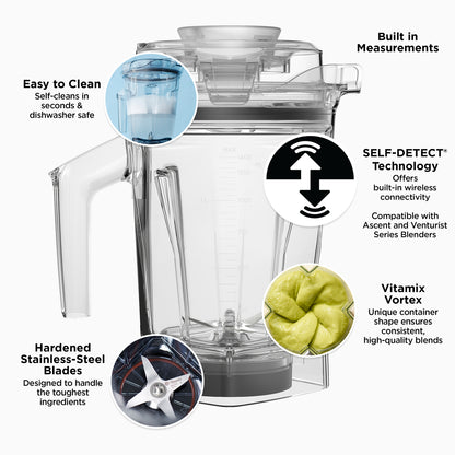 1.4 Litre Ascent Interlock Standard Container with Self-Detect