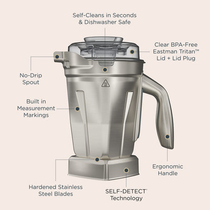 1.4L Stainless Steel Container